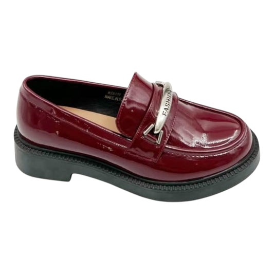 Loafer Κόκκινο με Αγκράφα